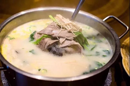 提汤羊肉